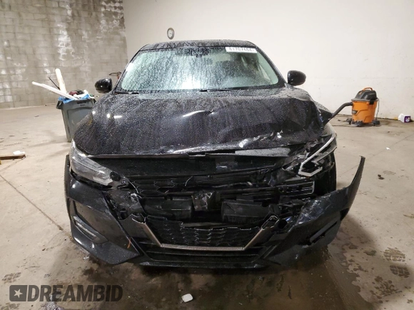 2021 Nissan Sentra SR with VIN 3N1AB8DVXMY312330, listed as a Copart auction lot 81707484 with 39,020 mi miles and Salvage Title. Bid and sale history available at DreamBid. Image 5.