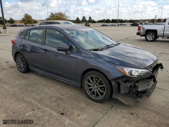 2017 Subaru Impreza Sport with VIN 4S3GTAL65H1715096, listed as a Copart auction lot 78367674 with 109,762 mi miles and Salvage Title. Bid and sale history available at carsss.com. Image 4.