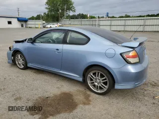 2008 Scion tC Spec with VIN JTKDE167180226016, listed as a Copart auction lot 53718005 with 117,463 mi miles and Salvage Title. Bid and sale history available at DreamBid. Image 2.