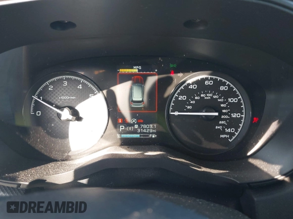 2020 Subaru Forester with VIN JF2SKADC9LH442053, listed as a IAAI auction lot 42214662 with 31,429 mi miles and . Bid and sale history available at DreamBid. Image 7.