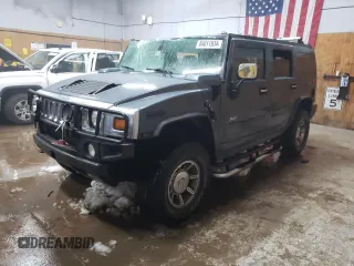 2005 Hummer H2 SUV with VIN 5GRGN23U45H109806, listed as a Copart auction lot 84011934 with 216,167 mi miles and Clean Title. Bid and sale history available at carsss.com. Image 1.