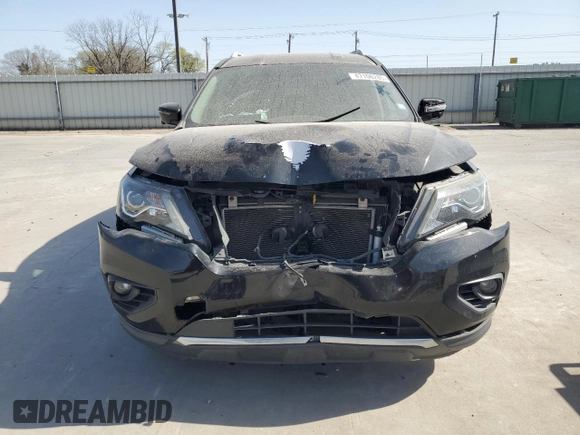 2019 Nissan Pathfinder SL with VIN 5N1DR2MM3KC618944, listed as a Copart auction lot 47106285 with 105,441 mi miles and Salvage Title. Bid and sale history available at carsss.com. Image 5.