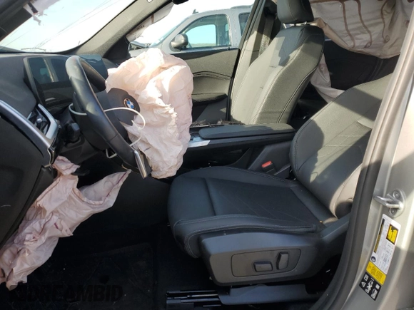 2023 BMW X1 xDrive28i with VIN WBX73EF03P5W10176, listed as a Copart auction lot 49379045 with Not Provided miles and Salvage Title. Bid and sale history available at DreamBid. Image 7.