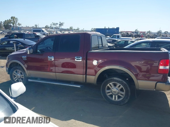 2004 Ford F-150 XLT with VIN 1FTPW12594KC24163, listed as a IAAI auction lot 42391632 with Not provided miles and . Bid and sale history available at DreamBid. Image 14.