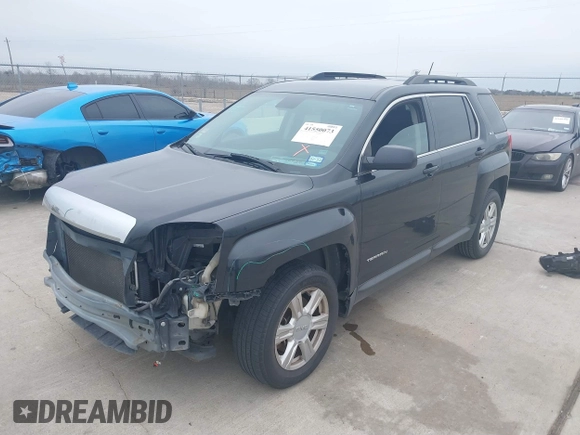 2015 GMC Terrain SLE with VIN 2GKALREK8F6232747, listed as a IAAI auction lot 41550073 with 156,061 mi miles. Bid and sale history available at carsss.com. Image 2.