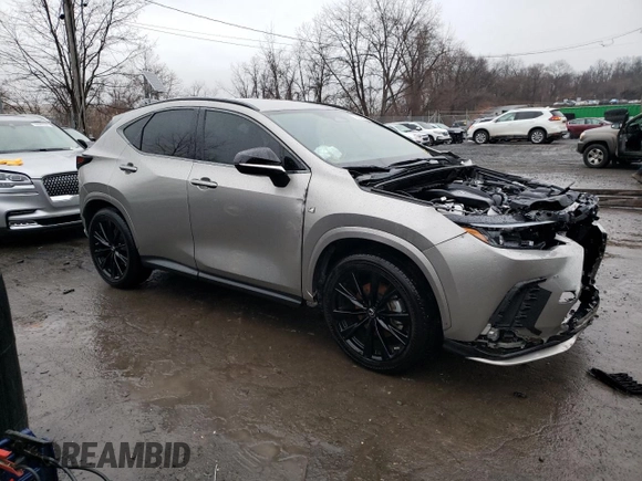 2022 Lexus NX with VIN 2T2KGCEZ0NC003907, listed as a Copart auction lot 72824262 with 3,059 mi miles. Bid and sale history available at carsss.com. Image 4.