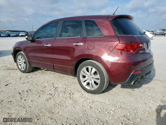 2010 Acura RDX Tech Pkg with VIN 5J8TB2H52AA004969, listed as a Copart auction lot 53607495 with 172,962 mi miles and Salvage Title. Bid and sale history available at carsss.com. Image 2.