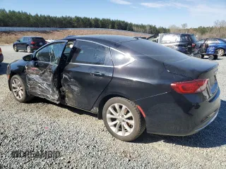 2015 Chrysler 200 C with VIN 1C3CCCCB3FN710772, listed as a Copart auction lot 49679005 with 209,051 mi miles and Salvage Title. Bid and sale history available at carsss.com. Image 2.