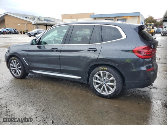 2019 BMW X3 xDrive30i with VIN 5UXTR9C5XKLE20933, listed as a Copart auction lot 49104275 with 64,799 mi miles and Salvage Title. Bid and sale history available at carsss.com. Image 2.