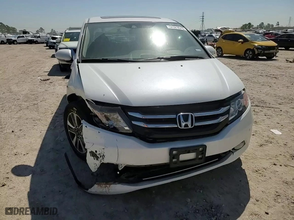 2015 Honda Odyssey Touring Elite with VIN 5FNRL5H95FB033584, listed as a Copart auction lot 50383515 with 136,810 mi miles and Salvage Title. Bid and sale history available at carsss.com. Image 11.