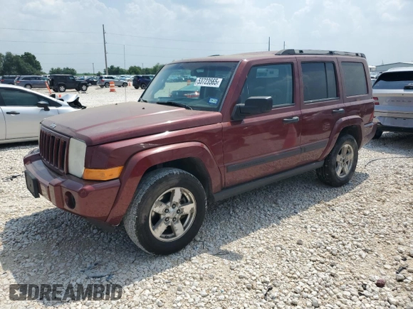 2006 Jeep Commander z VIN 1J8HH48K66C369227, wystawiony jako Copart lot #53723565 z przebiegiem 193 303 mil mil oraz Szkoda całkowita • Salvage title. Historia ofert i sprzedaży dostępna na DreamBid. Obrazek 1.