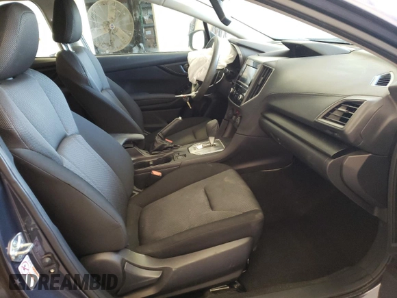 2017 Subaru Impreza Premium with VIN 4S3GKAD61H3613655, listed as a Copart auction lot 63148412 with 75,425 mi miles. Bid and sale history available at carsss.com. Image 5.