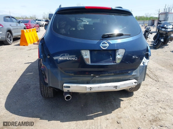 2006 Nissan Murano SL with VIN JN8AZ08T96W423677, listed as a IAAI auction lot 41932157 with 224,087 mi miles. Bid and sale history available at carsss.com. Image 6.