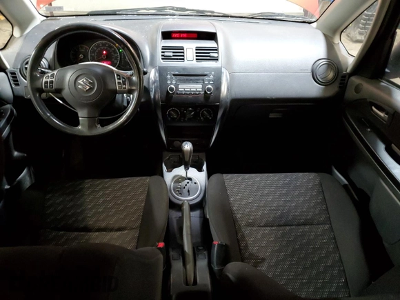 2007 Suzuki SX4 with VIN JS2YB413675111054, listed as a Copart auction lot 86679914 with 118,687 mi miles and Salvage Title. Bid and sale history available at carsss.com. Image 8.