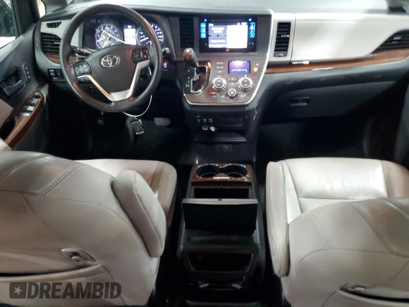 2015 Toyota Sienna Ltd with VIN 5TDDK3DC1FS096695, listed as a Copart auction lot 48049965 with 123,500 mi miles and Salvage Title. Bid and sale history available at carsss.com. Image 8.