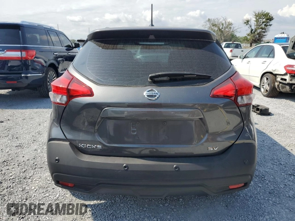 2020 Nissan Kicks SV with VIN 3N1CP5CV0LL519251, listed as a Copart auction lot 55970485 with 50,165 mi miles and Non repairable. Bid and sale history available at DreamBid. Image 6.