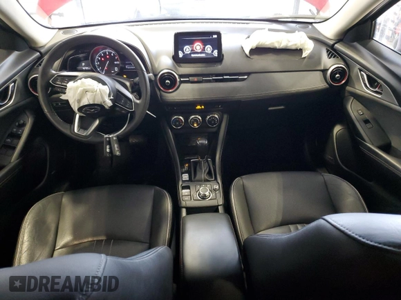 2019 Mazda CX-3 Grand Touring with VIN JM1DKFD70K0451020, listed as a Copart auction lot 45999475 with 48,725 mi miles and Salvage Title. Bid and sale history available at carsss.com. Image 8.