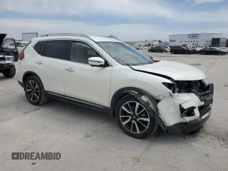 2020 Nissan Rogue S with VIN 5N1AT2MT2LC769769, listed as a Copart auction lot 57358605 with 57,960 mi miles and Salvage title. Bid and sale history available at DreamBid. Image 4.