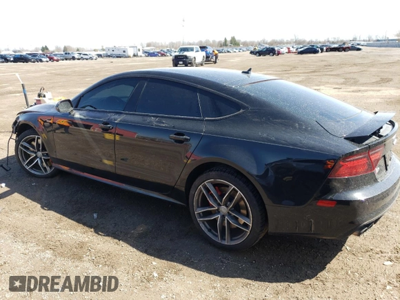 2017 Audi S7 Premium Plus z VIN WAUWFAFC5HN095926, wystawiony jako Copart lot #53796575 z przebiegiem 81 677 mil mil oraz Szkoda całkowita • Salvage title. Historia ofert i sprzedaży dostępna na DreamBid. Obrazek 2.