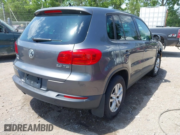 2012 Volkswagen Tiguan SE with VIN WVGAV7AX9CW004362, listed as a IAAI auction lot 42260316 with 163,444 mi miles and . Bid and sale history available at DreamBid. Image 4.