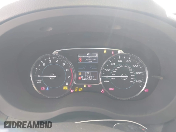 2017 Subaru Forester Touring with VIN JF2SJAWC6HH466379, listed as a IAAI auction lot 42031728 with 140,020 mi miles and . Bid and sale history available at DreamBid. Image 7.