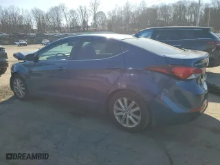 2015 Hyundai Elantra Limited with VIN KMHDH4AE7FU281903, listed as a Copart auction lot 49400465 with 164,684 mi miles and Salvage Title. Bid and sale history available at carsss.com. Image 2.