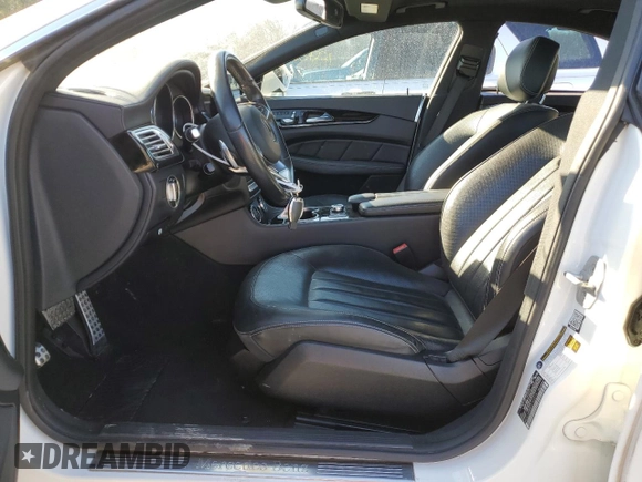 2016 Mercedes-Benz CLS with VIN WDDLJ9BB8GA169013, listed as a Copart auction lot 82627524 with 47,484 mi miles and Salvage Title. Bid and sale history available at carsss.com. Image 7.