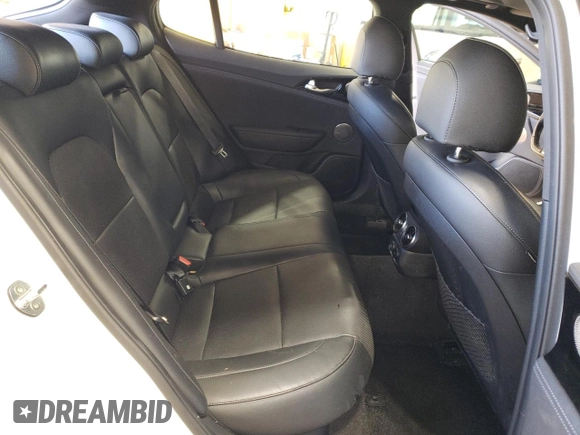 2020 Kia Stinger GT-Line with VIN KNAE15LA3L6079196, listed as a Copart auction lot 45586955 with 31,948 mi miles and Salvage Title. Bid and sale history available at DreamBid. Image 10.