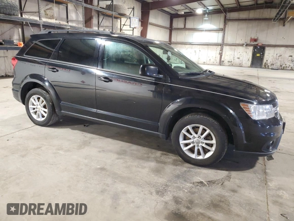 2016 Dodge Journey SXT with VIN 3C4PDDBG1GT100822, listed as a Copart auction lot 50252105 with 180,000 mi miles and Salvage Title. Bid and sale history available at carsss.com. Image 4.