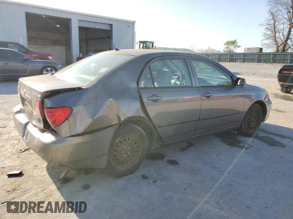 2007 Toyota Corolla CE with VIN 1NXBR32EX7Z916711, listed as a Copart auction lot 52150535 with 250,438 mi miles and Salvage Title. Bid and sale history available at DreamBid. Image 3.