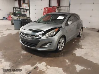 2014 Hyundai Elantra GT with VIN KMHD35LH6EU200304, listed as a IAAI auction lot 41286718 with NaN miles. Bid and sale history available at carsss.com. Image 17.