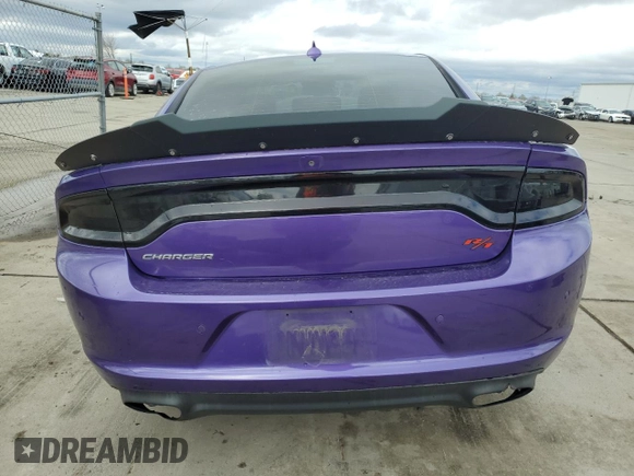 2016 Dodge Charger R/T with VIN 2C3CDXCT2GH163467, listed as a Copart auction lot 49114965 with 125,248 mi miles and Salvage Title. Bid and sale history available at carsss.com. Image 6.