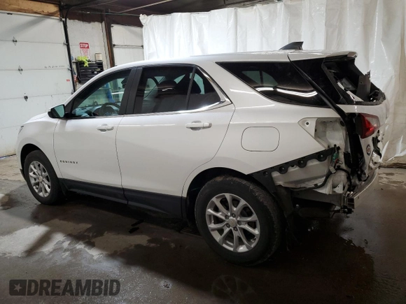 2021 Chevrolet Equinox LT with VIN 3GNAXUEV8MS122087, listed as a Copart auction lot 47523005 with 17,312 mi miles and Salvage Title. Bid and sale history available at DreamBid. Image 2.