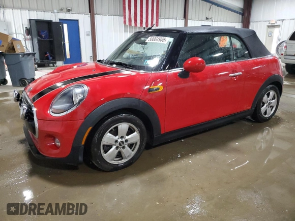 2019 MINI Convertible Cooper с VIN WMWWG5C56K3D01870, выставлен на аукционе Copart как лот 56664905 с пробегом 94 250 миль миль и Списание • Salvage title. История ставок и продаж доступна на DreamBid. Изображение 1.