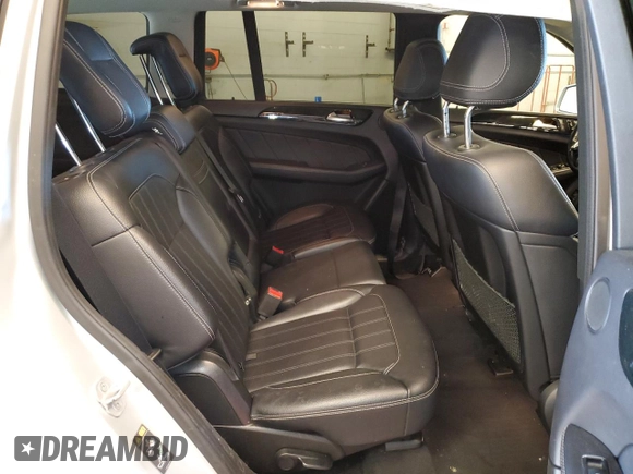 2016 Mercedes-Benz GL with VIN 4JGDF6EE9GA712675, listed as a Copart auction lot 77591294 with 164,208 mi miles and Salvage Title. Bid and sale history available at carsss.com. Image 11.
