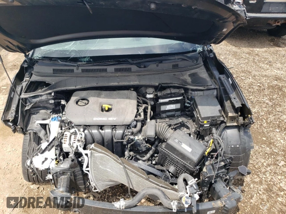 2020 Hyundai Kona SEL with VIN KM8K22AA7LU470072, listed as a Copart auction lot 65822584 with 18,043 mi miles and Salvage title. Bid and sale history available at DreamBid. Image 11.