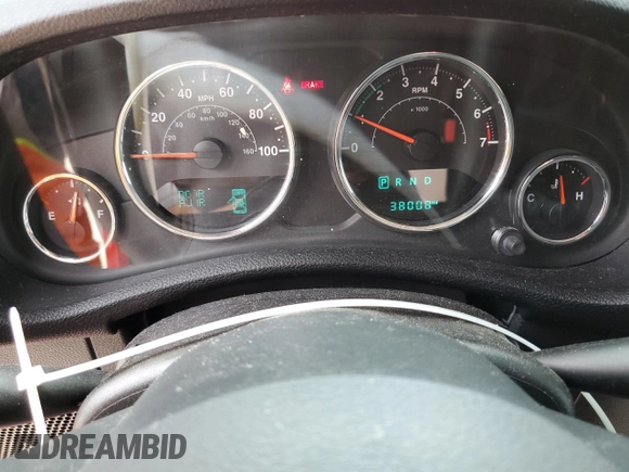2017 Jeep Wrangler Sport с VIN 1C4AJWAG0HL664146, выставлен на аукционе Copart как лот 54006985 с пробегом 38 008 миль миль и Списание • Salvage title. История ставок и продаж доступна на DreamBid. Изображение 9.