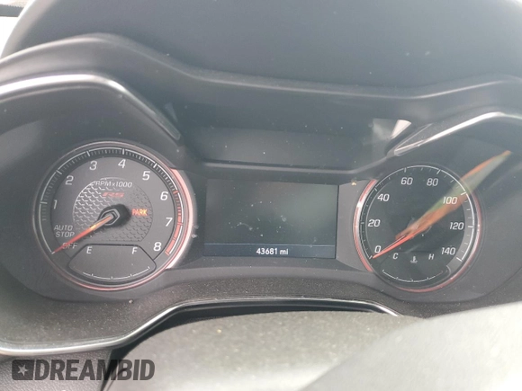 2021 Chevrolet TrailBlazer RS with VIN KL79MUSL8MB056608, listed as a Copart auction lot 47604514 with 43,681 mi miles and . Bid and sale history available at DreamBid. Image 9.