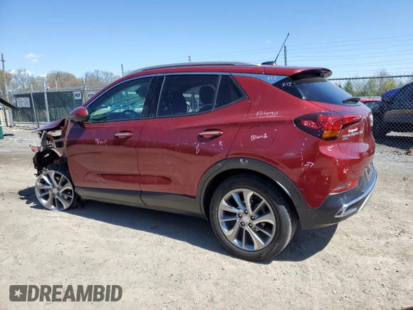 2023 Buick Encore GX Essence с VIN KL4MMGSL6PB005198, выставлен на аукционе Copart как лот 52334715 с пробегом 34 746 миль миль и Списание • Salvage title. История ставок и продаж доступна на DreamBid. Изображение 2.