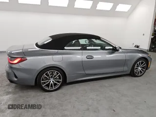 2025 BMW 4 Series 430i xDrive with VIN WBA53DB0XSCS88979, listed as a Copart auction lot 49742825 with 15,439 mi miles and Clean Title. Bid and sale history available at carsss.com. Image 3.