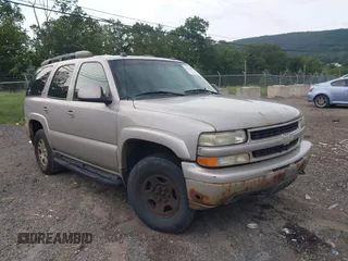 2005 Chevrolet Tahoe Z71 with VIN 1GNEK13T45R102844, listed as a IAAI auction lot 42680575 with 366,427 mi miles and . Bid and sale history available at DreamBid. Image 1.