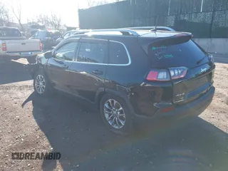 2019 Jeep Cherokee Latitude Plus with VIN 1C4PJMLB2KD261304, listed as a IAAI auction lot 41877500 with 76,442 mi miles and . Bid and sale history available at DreamBid. Image 3.