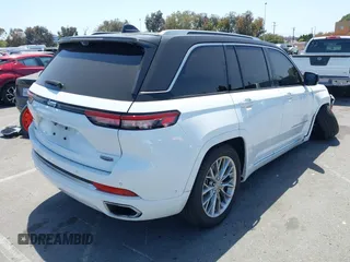 2023 Jeep Grand Cherokee Summit Reserve with VIN 1C4RJYE68P8787968, listed as a IAAI auction lot 42338911 with 28,652 mi miles and . Bid and sale history available at DreamBid. Image 4.
