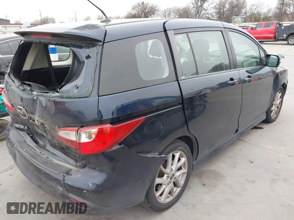 2015 Mazda 5 Touring with VIN JM1CW2CL0F0191196, listed as a IAAI auction lot 41288822 with 159,011 mi miles. Bid and sale history available at carsss.com. Image 4.