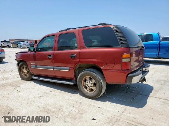 2002 Chevrolet Tahoe LS with VIN 1GNEC13Z82R287588, listed as a Copart auction lot 59098765 with 289,133 mi miles and Salvage title. Bid and sale history available at DreamBid. Image 2.