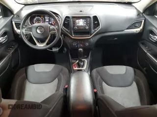 2015 Jeep Cherokee Sport with VIN 1C4PJLABXFW732199, listed as a Copart auction lot 54863925 with 143,866 mi miles and Clean Title. Bid and sale history available at carsss.com. Image 8.