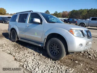 2012 Nissan Pathfinder LE with VIN 5N1AR1NN3CC601552, listed as a Copart auction lot 83875034 with 166,632 mi miles and Salvage Title. Bid and sale history available at carsss.com. Image 4.