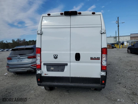 2021 Ram ProMaster Cargo Van with VIN 3C6LRVDG3ME524206, listed as a Copart auction lot 83897724 with 251,773 mi miles and Salvage Title. Bid and sale history available at carsss.com. Image 6.