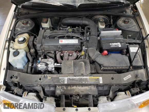 2000 Saturn SL with VIN 1G8ZK5278YZ269342, listed as a Copart auction lot 82573694 with 53,641 mi miles and Salvage title. Bid and sale history available at DreamBid. Image 11.
