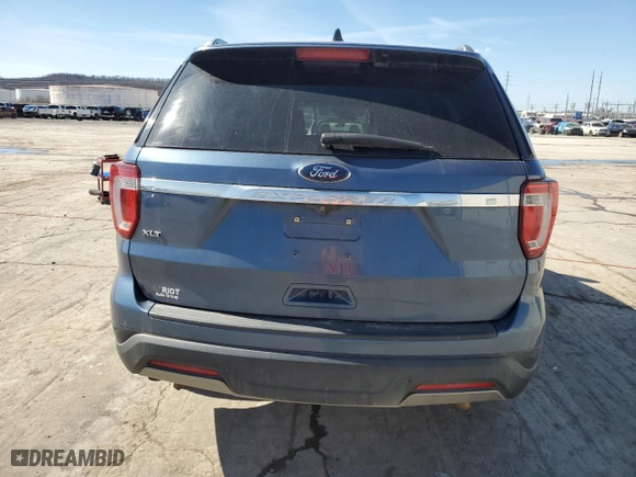 2019 Ford Explorer XLT with VIN 1FM5K7D84KGA07287, listed as a Copart auction lot 46360195 with 88,491 mi miles and Salvage Title. Bid and sale history available at carsss.com. Image 6.